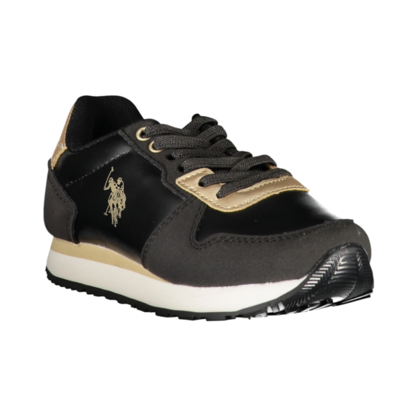 U.S. Polo Assn. - Παιδικά Sneakers Nobik NOBIK011KCNH2-BLK Μαύρο NOBIK011KCNH2-BLK