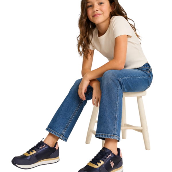 U.S. Polo Assn. - Παιδικά Sneakers Nobik NOBIK011KCNH2-DBL Μπλε NOBIK011KCNH2-DBL