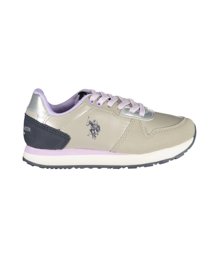 U.S. Polo Assn. - Παιδικά Sneakers Nobik NOBIK011KCNH2-SIL Ασημί