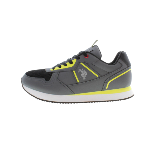 U.S. Polo Assn. - Ανδρικά Sneakers Nobil NOBIL004MBYM1-GR Γκρι NOBIL004MBYM1-GR