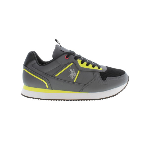 U.S. Polo Assn. - Ανδρικά Sneakers Nobil NOBIL004MBYM1-GR Γκρι