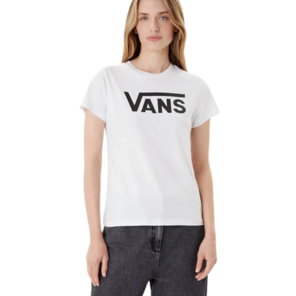 Vans - Γυναικείο Κοντομάνικο T-Shirt Wm Flying V Crew Tee VN0A3UP4-WHT Λευκό