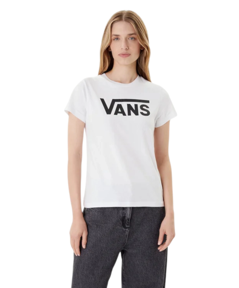 Vans - Γυναικείο Κοντομάνικο T-Shirt Wm Flying V Crew Tee VN0A3UP4-WHT Λευκό