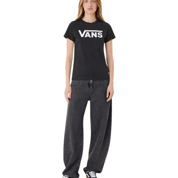 Vans - Γυναικείο Κοντομάνικο T-Shirt Wm Flying V Crew Tee VN0A3UP4-BLK Μαύρο VN0A3UP4-BLK