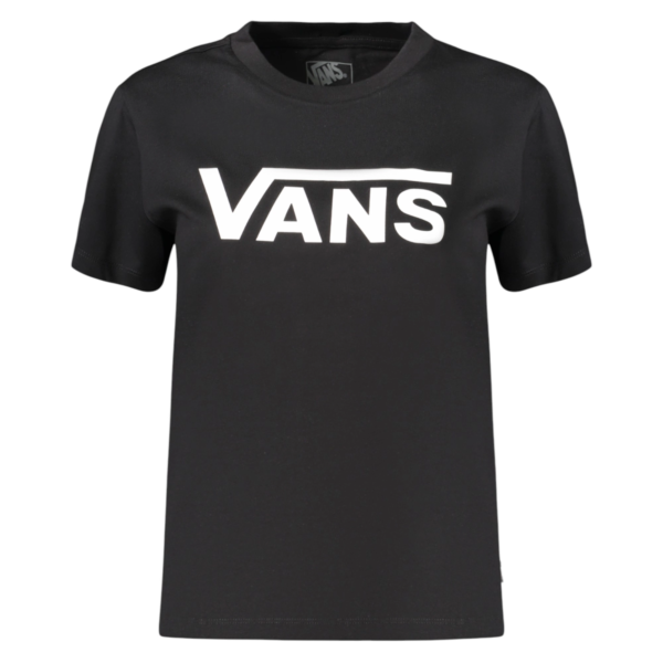 Vans - Γυναικείο Κοντομάνικο T-Shirt Wm Flying V Crew Tee VN0A3UP4-BLK Μαύρο VN0A3UP4-BLK