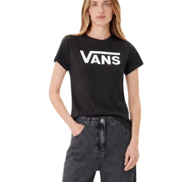 Vans - Γυναικείο Κοντομάνικο T-Shirt Wm Flying V Crew Tee VN0A3UP4-BLK Μαύρο