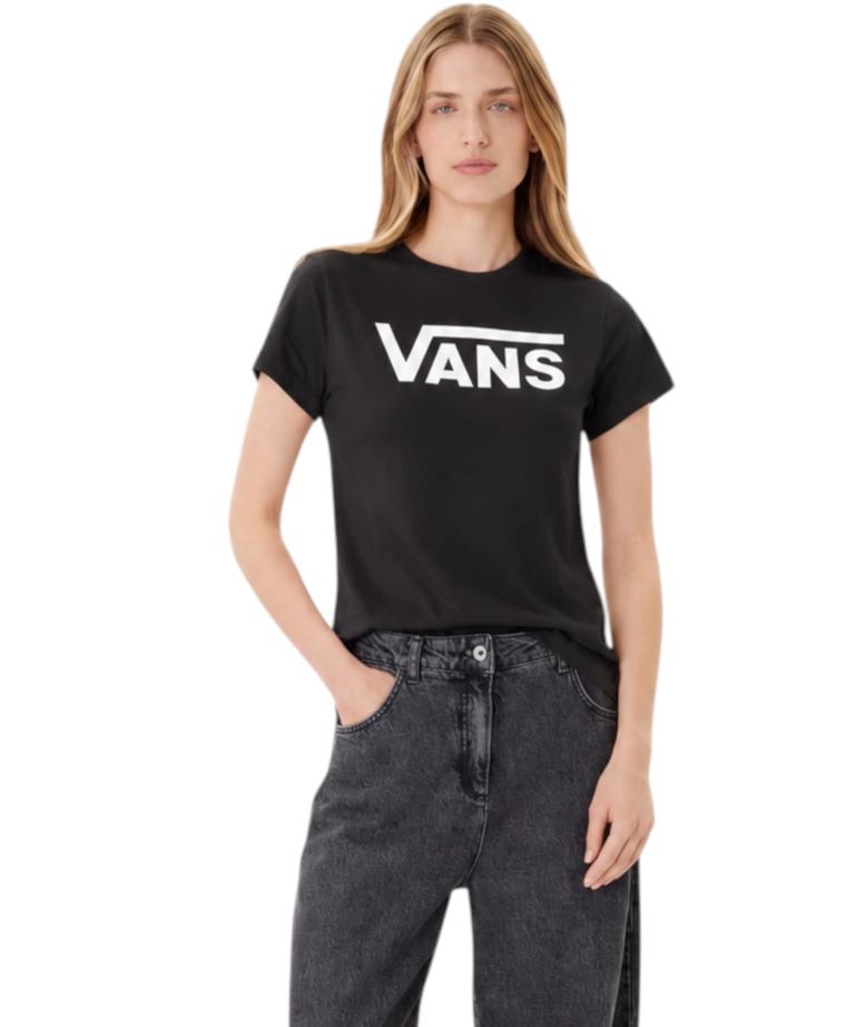 Vans - Γυναικείο Κοντομάνικο T-Shirt Wm Flying V Crew Tee VN0A3UP4-BLK Μαύρο