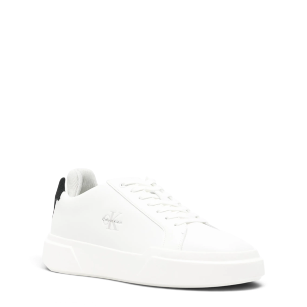 Calvin Klein - Ανδρικά Sneakers Chunky Cupsole logo HM0HM02300-0K8 Λευκό HM0HM02300-0K8