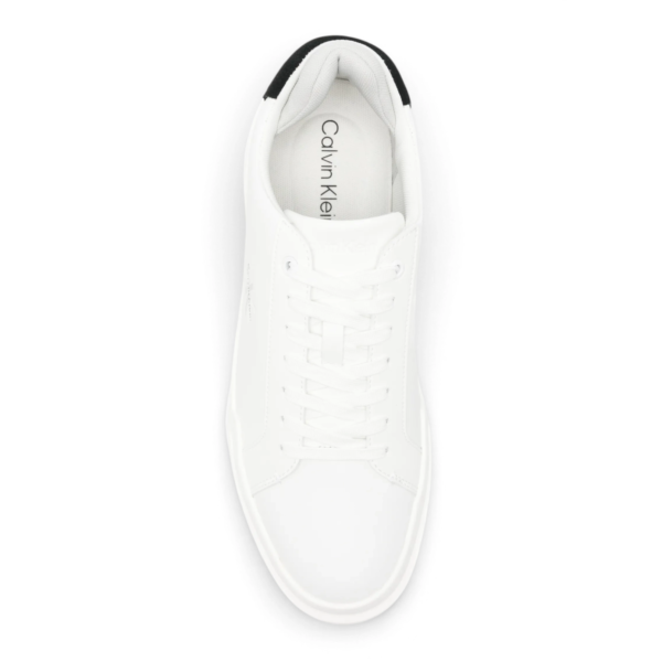 Calvin Klein - Ανδρικά Sneakers Chunky Cupsole logo HM0HM02300-0K8 Λευκό HM0HM02300-0K8