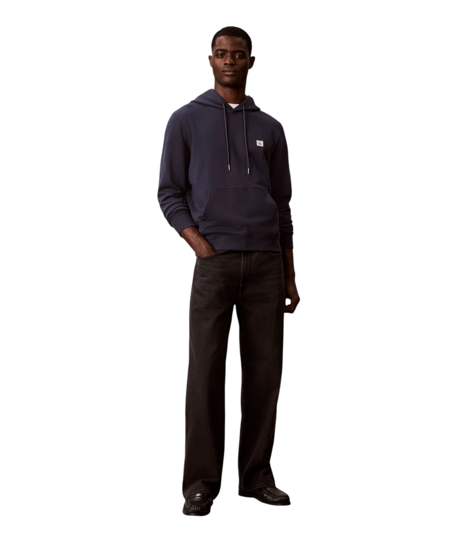 Calvin Klein – Ανδρική Μακρυμάνικη Φούτερ French Terry Woven Label Hoodie LV04RG269G-CCI Μπλε Ναυτικό (2) Calvin Klein - Ανδρική Μακρυμάνικη Φούτερ French Terry Woven Label Hoodie LV04RG269G-CCI Μπλε Ναυτικό LV04RG269G-CCI