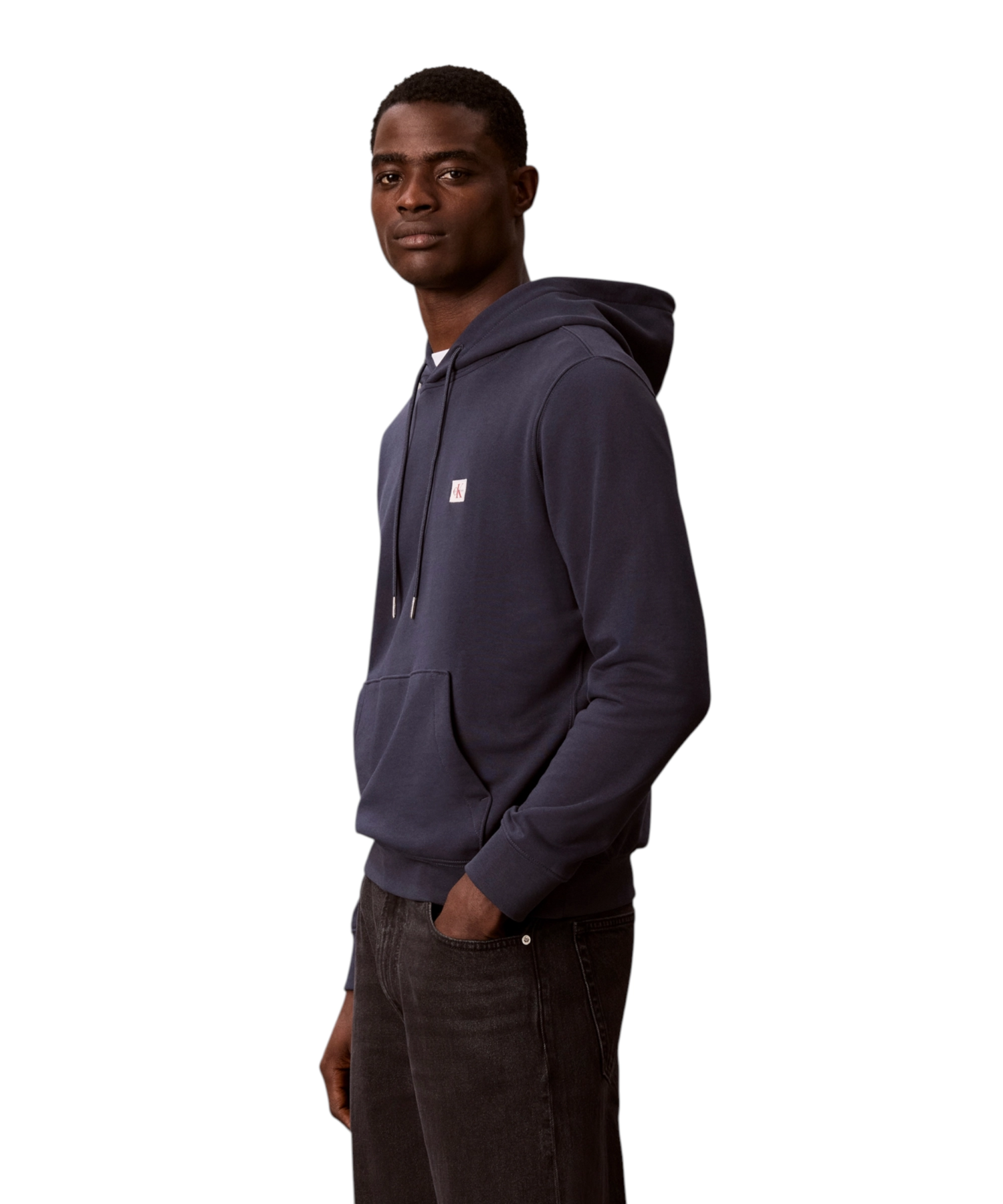 Calvin Klein – Ανδρική Μακρυμάνικη Φούτερ French Terry Woven Label Hoodie LV04RG269G-CCI Μπλε Ναυτικό (4) Calvin Klein - Ανδρική Μακρυμάνικη Φούτερ French Terry Woven Label Hoodie LV04RG269G-CCI Μπλε Ναυτικό LV04RG269G-CCI