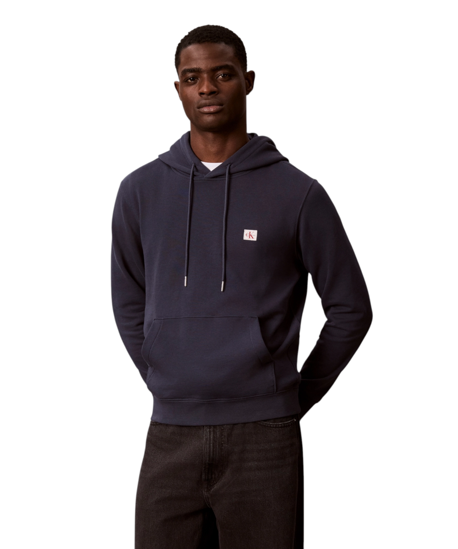 Calvin Klein - Ανδρική Μακρυμάνικη Φούτερ French Terry Woven Label Hoodie LV04RG269G-CCI Μπλε Ναυτικό (5) Calvin Klein - Ανδρική Μακρυμάνικη Φούτερ French Terry Woven Label Hoodie LV04RG269G-CCI Μπλε Ναυτικό LV04RG269G-CCI