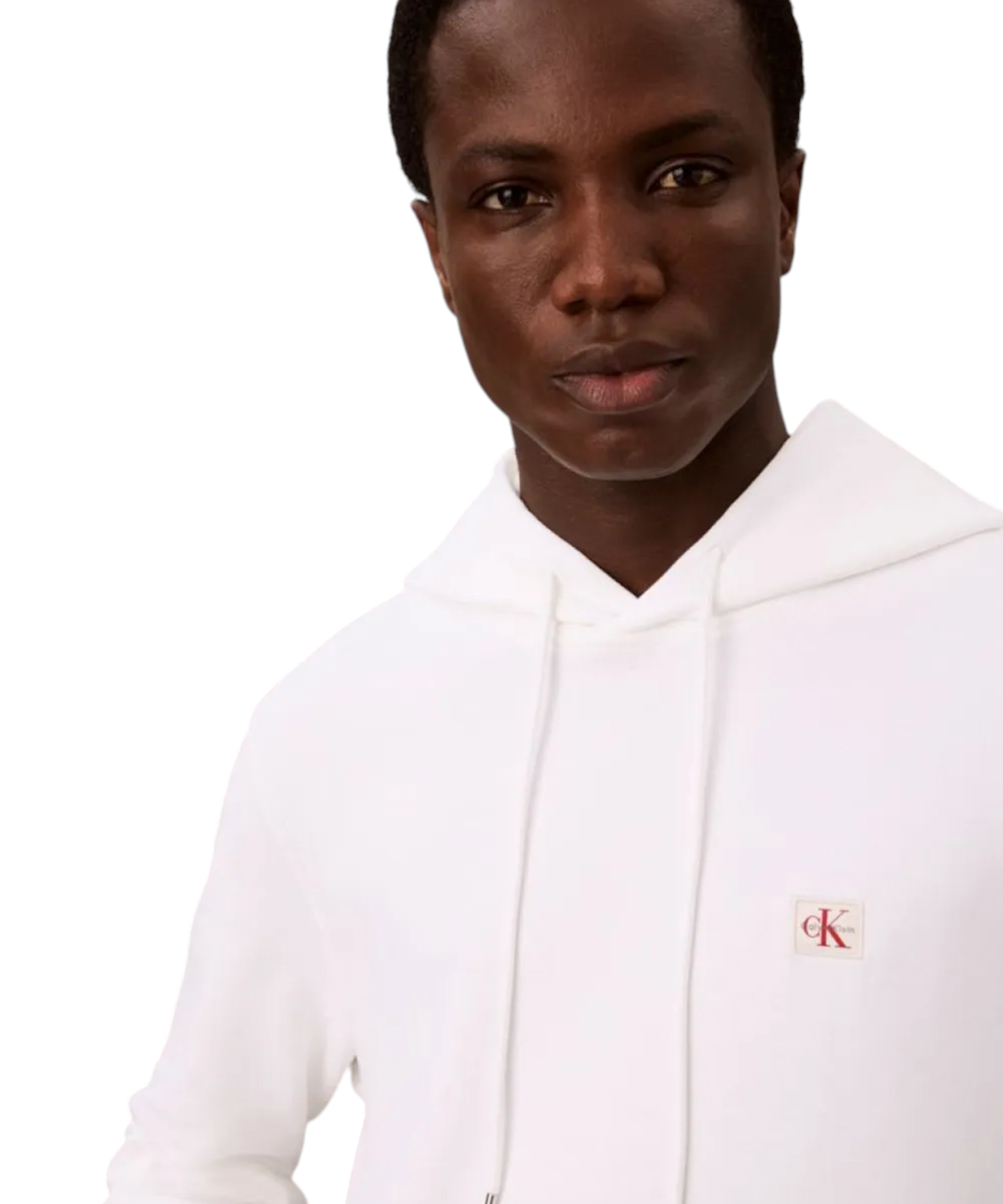 Calvin Klein – Ανδρική Μακρυμάνικη Φούτερ French Terry Woven Label Hoodie LV04RG269G-YAF Λευκό (3) Calvin Klein - Ανδρική Μακρυμάνικη Φούτερ French Terry Woven Label Hoodie LV04RG269G-YAF Λευκό LV04RG269G-YAF