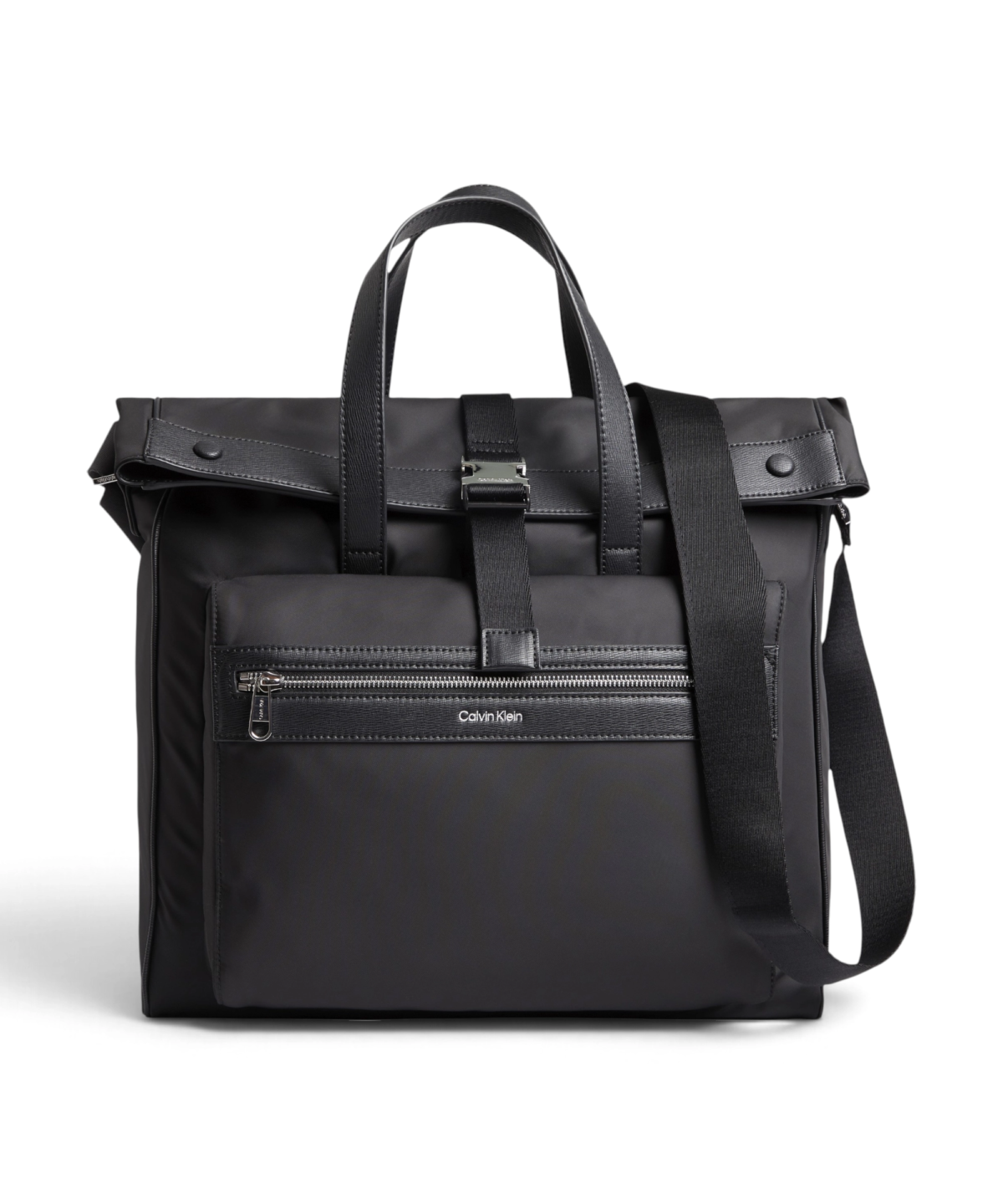 Calvin Klein - Ανδρική Τσάντα Ώμου / Χιαστί Ck Elevated Messenger Tote K50K510034-BAX Μαύρο