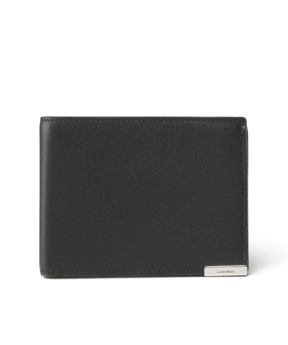 Calvin Klein - Ανδρικό Δερμάτινο Πορτοφόλι Modern Plaque Trifold 10cc Coin K50K509997-BAX Μαύρο