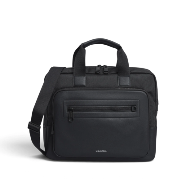 Calvin Klein - Ανδρικός Χαρτοφύλακας-Τσάντα Laptop Ck Elevated K50K511224-BEH Μαύρο