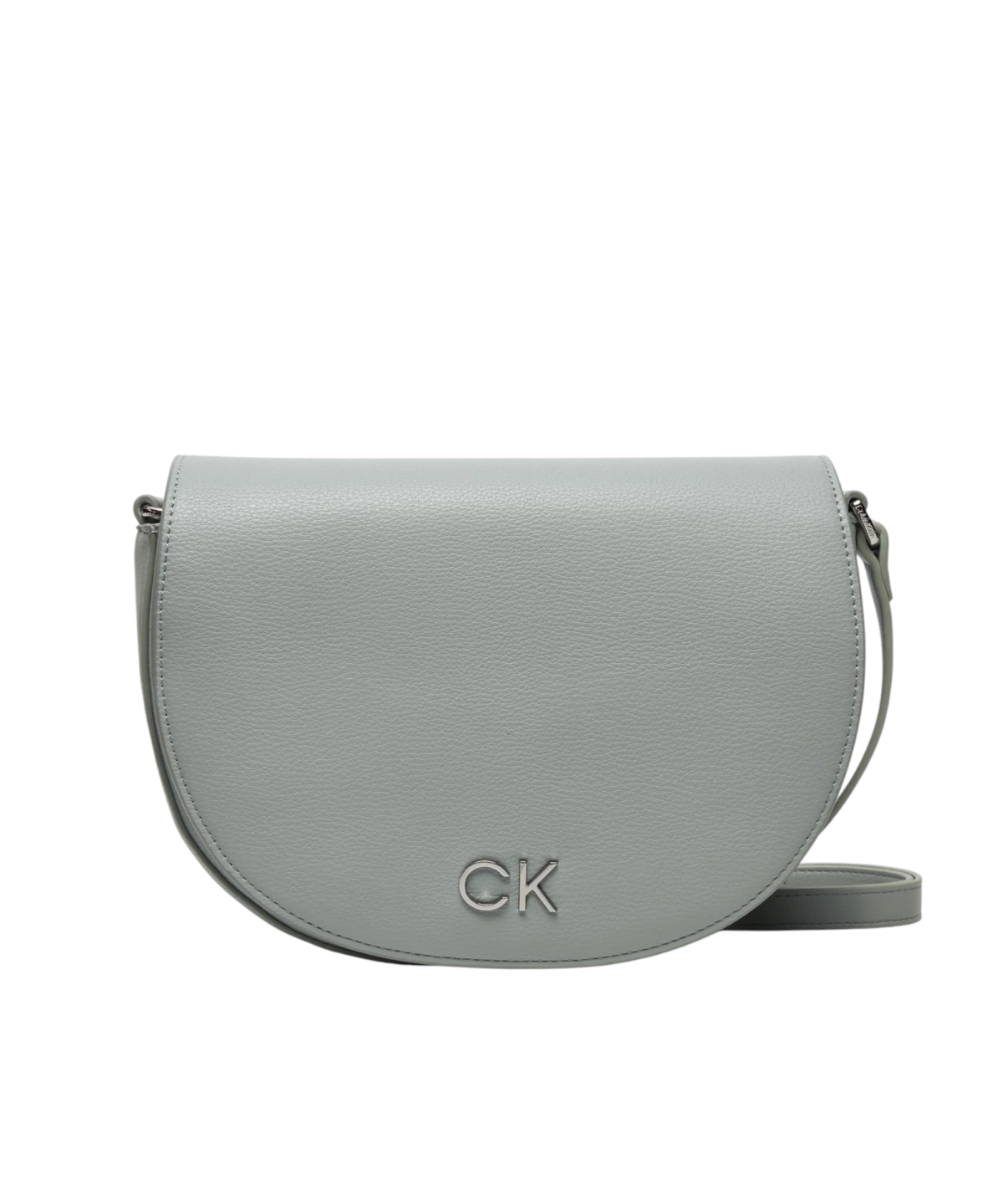 Calvin Klein - Γυναικεία Τσάντα Ώμου Daily Saddle K60K611679-PEB Γκρι