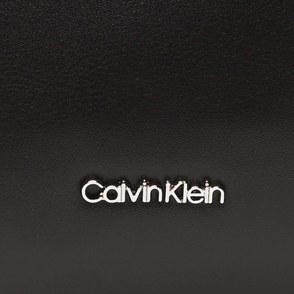 Calvin Klein - Γυναικεία Τσάντα Ώμου/Χειρός Soft Nappa Crossbody Textile K60K610166-BAX Μαύρο K60K610166-BAX