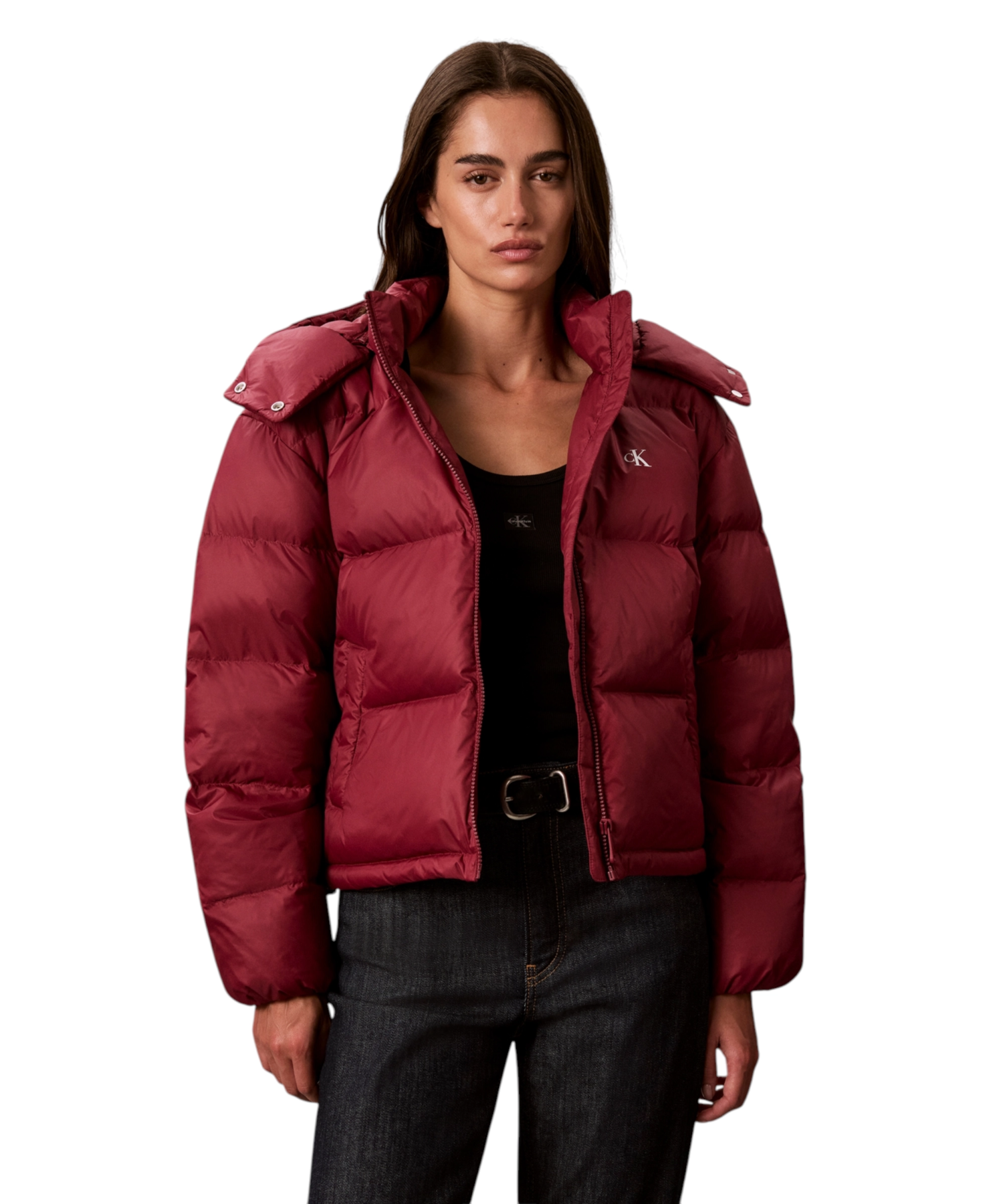 Calvin Klein - Γυναικείο Μπουφάν Short Down Puffer relaxed Fit LV047H500G-VG5 Μπορντό (1) Calvin Klein - Γυναικείο Μπουφάν Short Down Puffer relaxed Fit LV047H500G-VG5 Μπορντό LV047H500G-VG5
