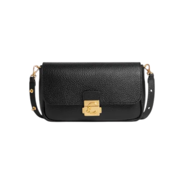 Coccinelle - Γυναικεία τσάντα Ώμου C-Me Lock Mini Bag E5U4K520101-001 Μαύρο