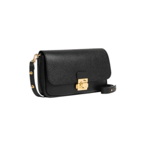 Coccinelle - Γυναικεία τσάντα Ώμου C-Me Lock Mini Bag E5U4K520101-001 Μαύρο E5U4K520101-001