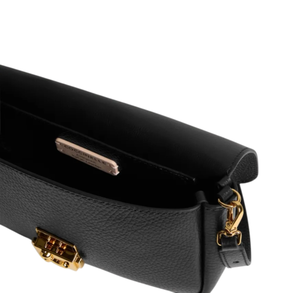 Coccinelle - Γυναικεία τσάντα Ώμου C-Me Lock Mini Bag E5U4K520101-001 Μαύρο E5U4K520101-001