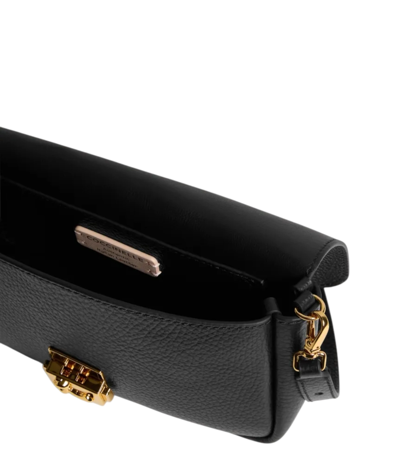 Coccinelle – Γυναικεία τσάντα Ώμου C-Me Lock Mini Bag E5U4K520101-001 Μαύρο (3) Coccinelle - Γυναικεία τσάντα Ώμου C-Me Lock Mini Bag E5U4K520101-001 Μαύρο E5U4K520101-001