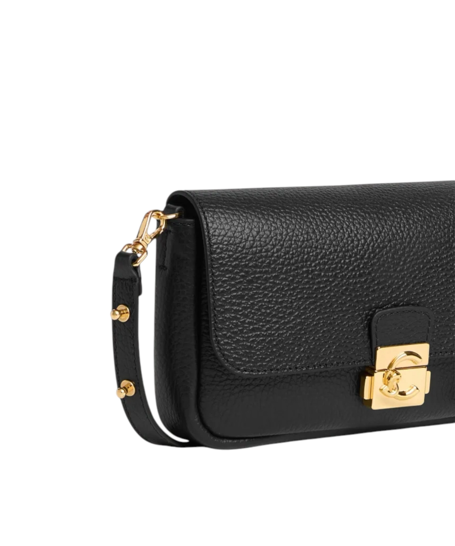 Coccinelle – Γυναικεία τσάντα Ώμου C-Me Lock Mini Bag E5U4K520101-001 Μαύρο (4) Coccinelle - Γυναικεία τσάντα Ώμου C-Me Lock Mini Bag E5U4K520101-001 Μαύρο E5U4K520101-001