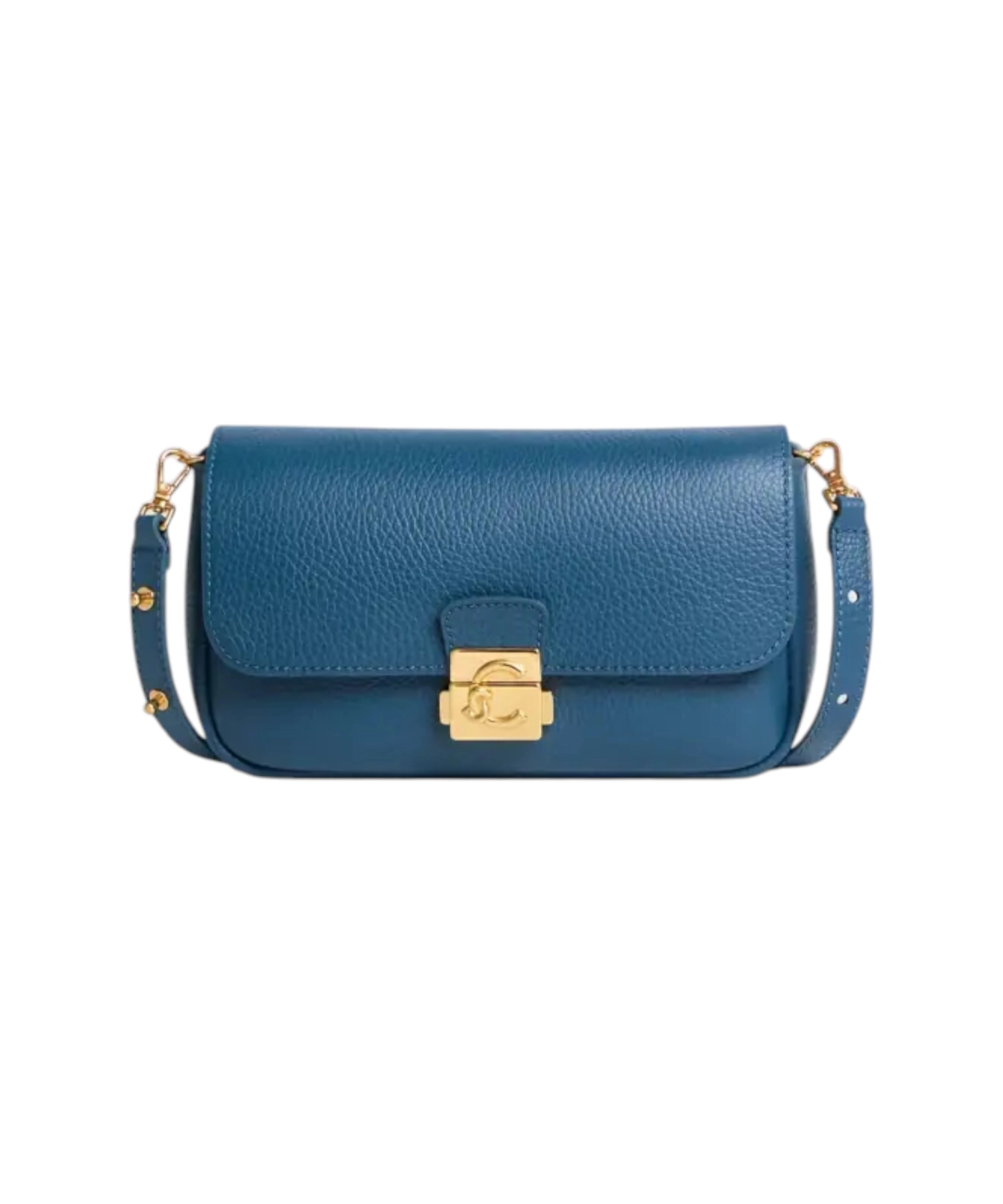Coccinelle - Γυναικεία τσάντα Ώμου C-Me Lock Mini Bag E5U4K520101-B27 Μπλε (3) Coccinelle - Γυναικεία τσάντα Ώμου C-Me Lock Mini Bag E5U4K520101-B27 Μπλε E5U4K520101-B27