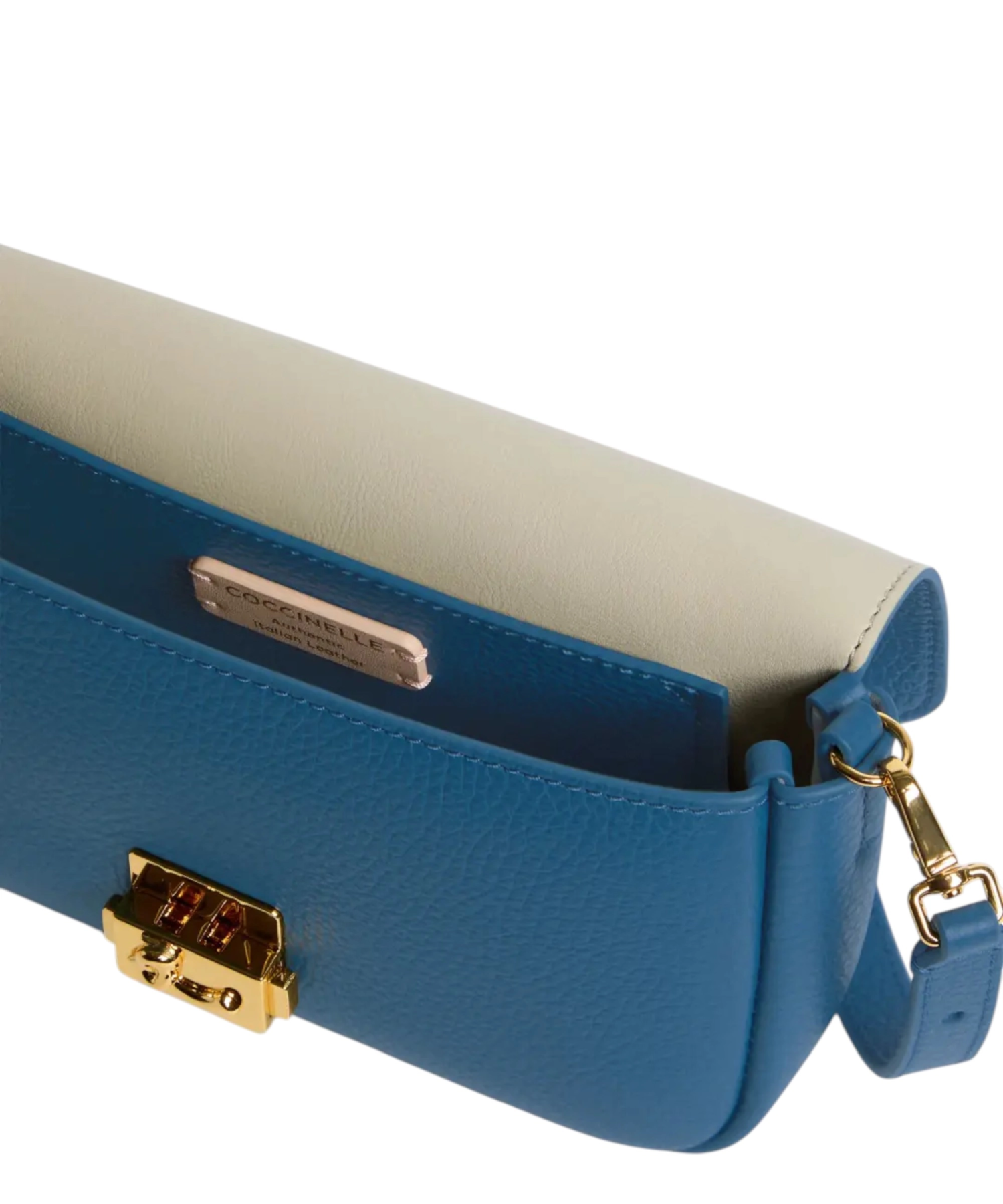 Coccinelle – Γυναικεία τσάντα Ώμου C-Me Lock Mini Bag E5U4K520101-B27 Μπλε (5) Coccinelle - Γυναικεία τσάντα Ώμου C-Me Lock Mini Bag E5U4K520101-B27 Μπλε E5U4K520101-B27