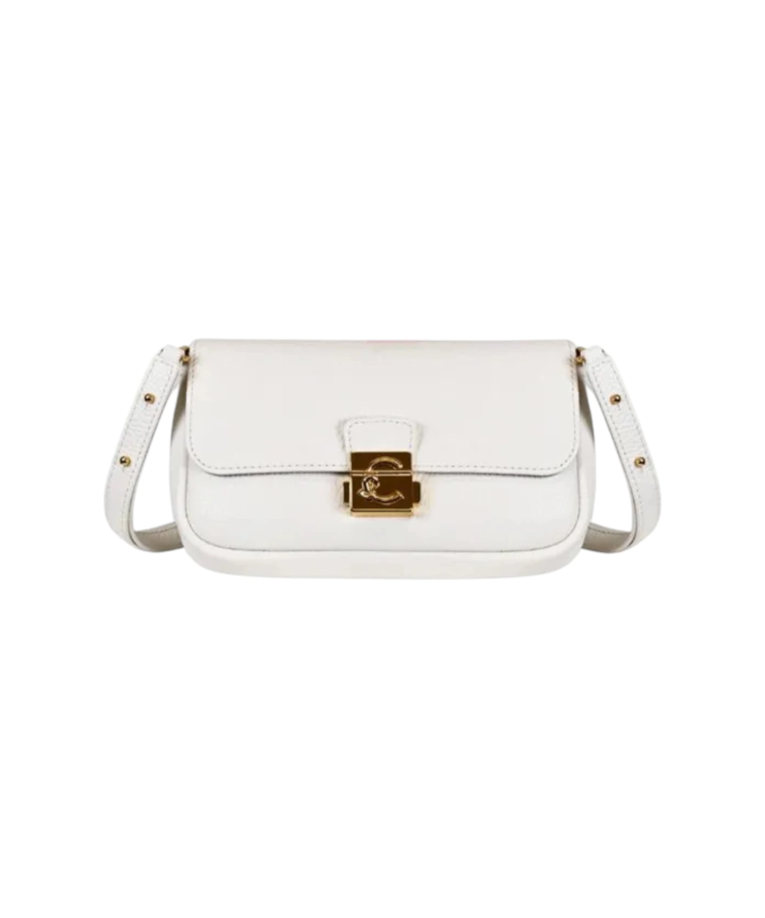 Coccinelle - Γυναικεία τσάντα Ώμου C-Me Lock Mini Bag E5U4K520101-N17 Λευκό (5) Coccinelle - Γυναικεία τσάντα Ώμου C-Me Lock Mini Bag E5U4K520101-N17 Λευκό E5U4K520101-N17