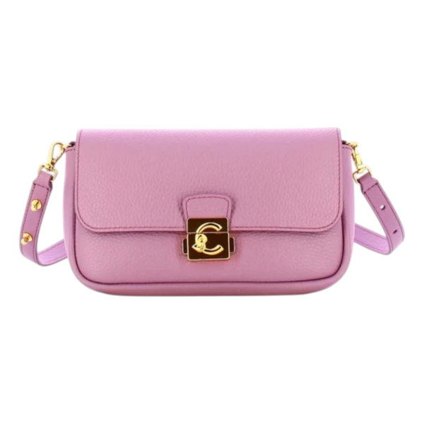 Coccinelle - Γυναικεία τσάντα Ώμου C-Me Lock Mini Bag E5U4K520101-P19 Λιλά