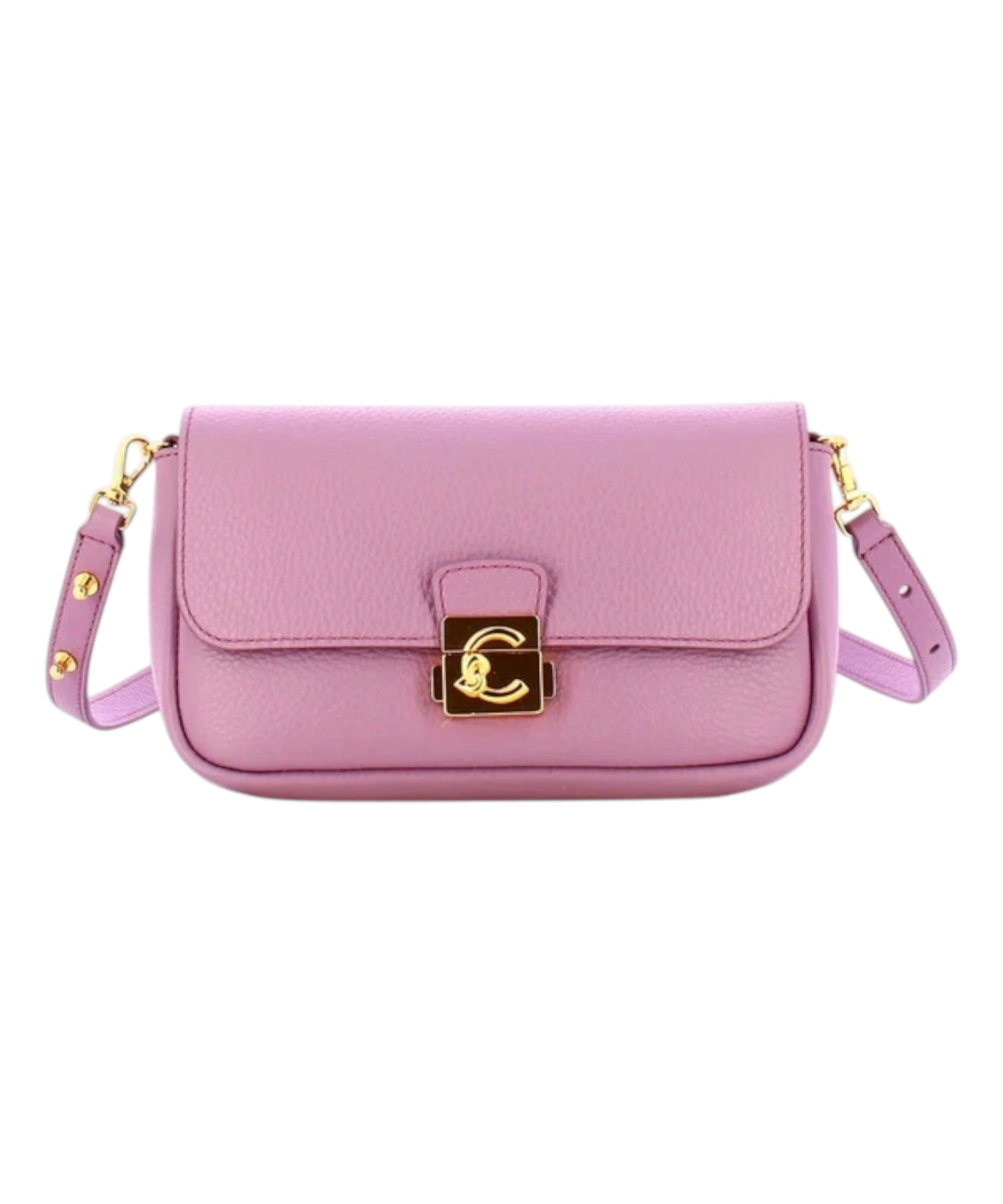 Coccinelle - Γυναικεία τσάντα Ώμου C-Me Lock Mini Bag E5U4K520101-P19 Λιλά (1) Coccinelle - Γυναικεία τσάντα Ώμου C-Me Lock Mini Bag E5U4K520101-P19 Λιλά E5U4K520101-P19