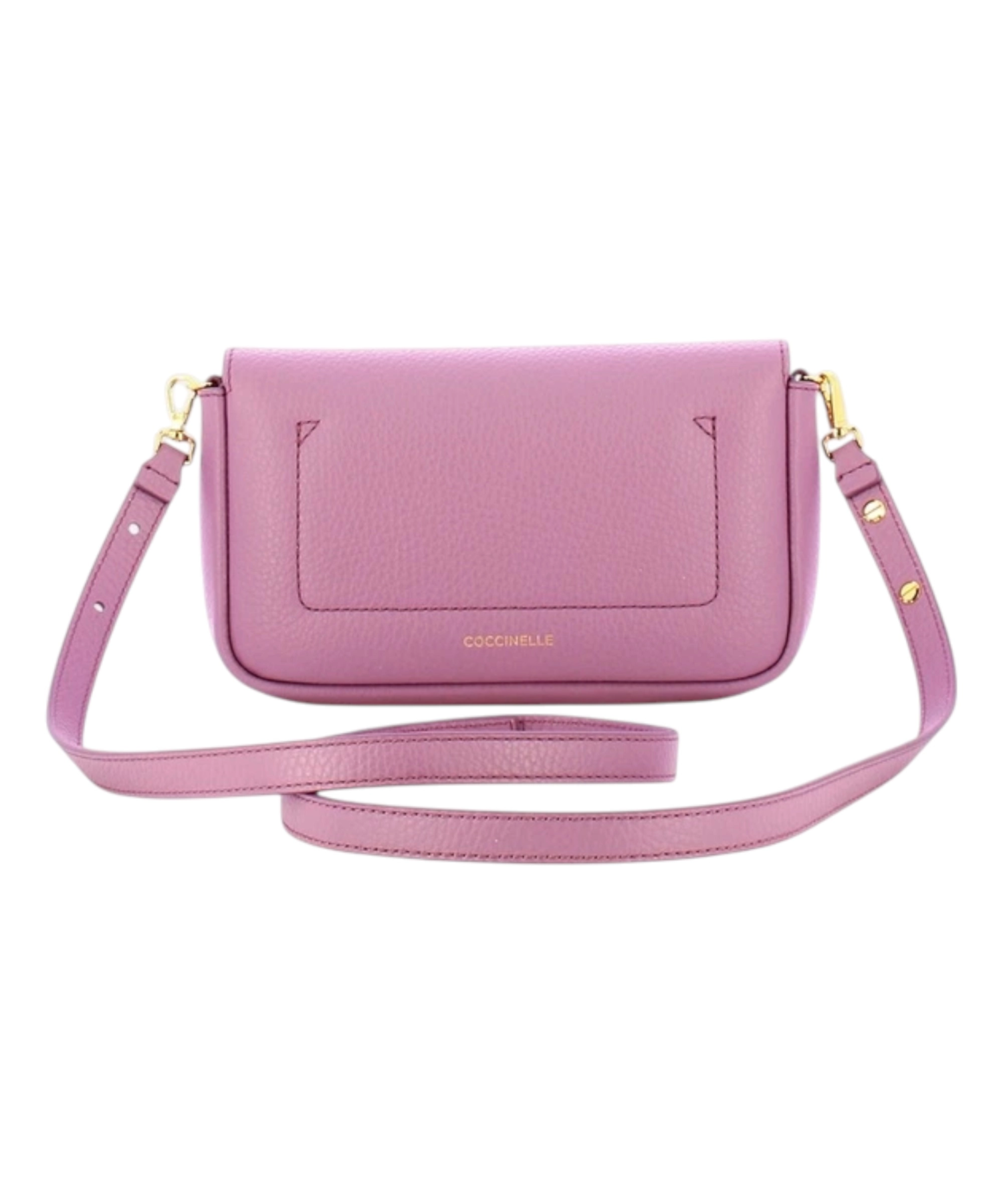 Coccinelle – Γυναικεία τσάντα Ώμου C-Me Lock Mini Bag E5U4K520101-P19 Λιλά (2) Coccinelle - Γυναικεία τσάντα Ώμου C-Me Lock Mini Bag E5U4K520101-P19 Λιλά E5U4K520101-P19