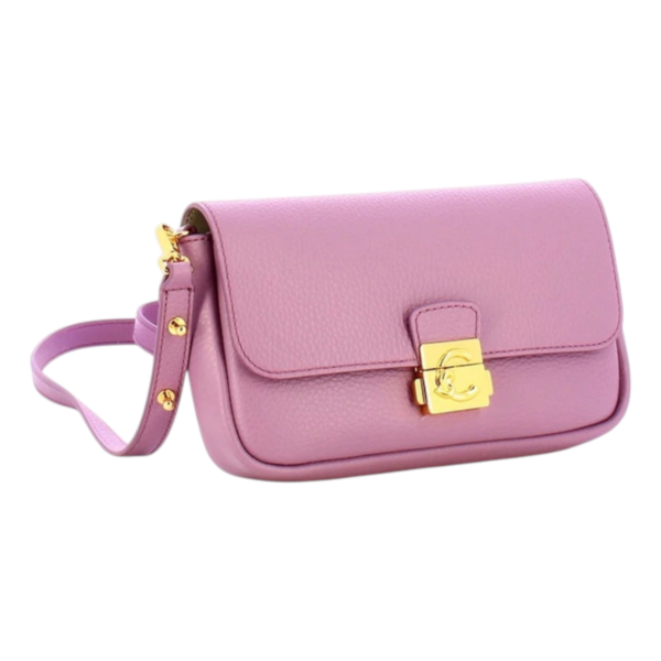 Coccinelle - Γυναικεία τσάντα Ώμου C-Me Lock Mini Bag E5U4K520101-P19 Λιλά E5U4K520101-P19