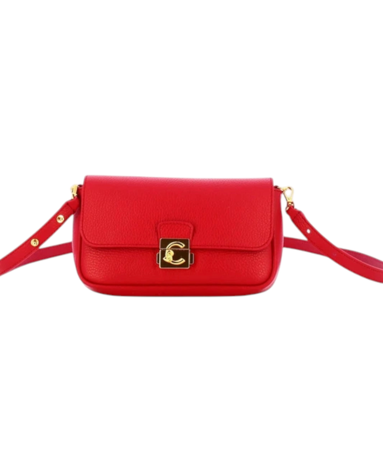 Coccinelle - Γυναικεία τσάντα Ώμου C-Me Lock Mini Bag E5U4K520101-R02 Κόκκινο (3) Coccinelle - Γυναικεία τσάντα Ώμου C-Me Lock Mini Bag E5U4K520101-R02 Κόκκινο E5U4K520101-R02