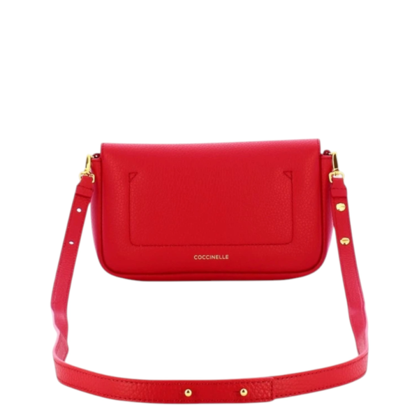 Coccinelle - Γυναικεία τσάντα Ώμου C-Me Lock Mini Bag E5U4K520101-R02 Κόκκινο E5U4K520101-R02