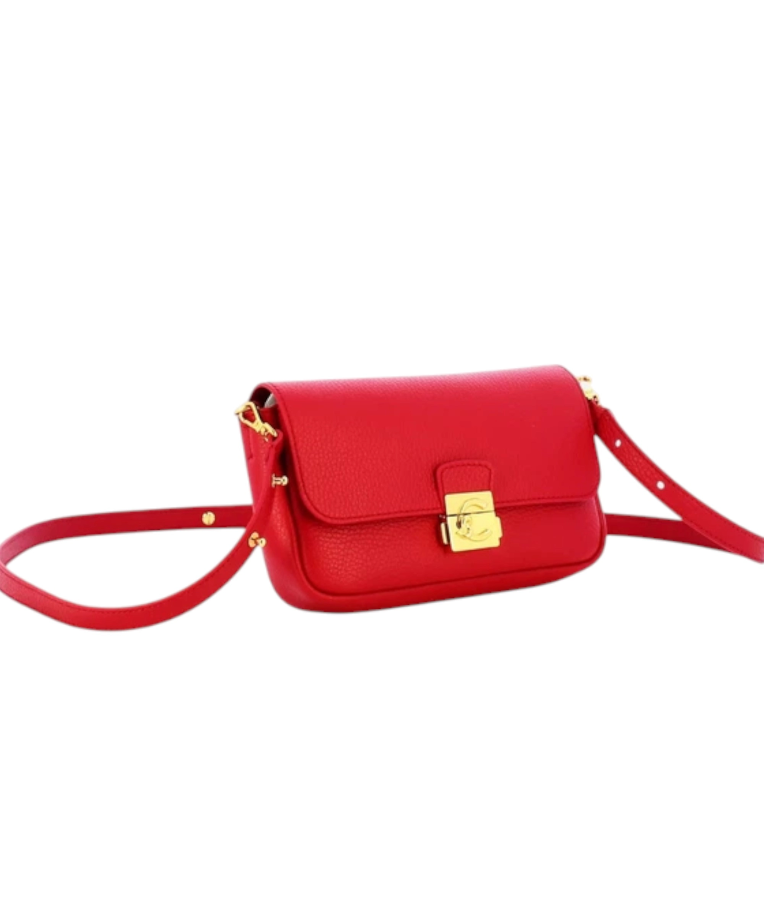 Coccinelle – Γυναικεία τσάντα Ώμου C-Me Lock Mini Bag E5U4K520101-R02 Κόκκινο (5) Coccinelle - Γυναικεία τσάντα Ώμου C-Me Lock Mini Bag E5U4K520101-R02 Κόκκινο E5U4K520101-R02