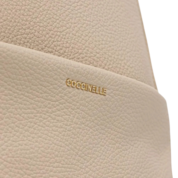 Coccinelle - Γυναικείο Σακίδιο Πλάτης Nory Backpack E1U45140201-N64 Μπεζ E1U45140201-N64