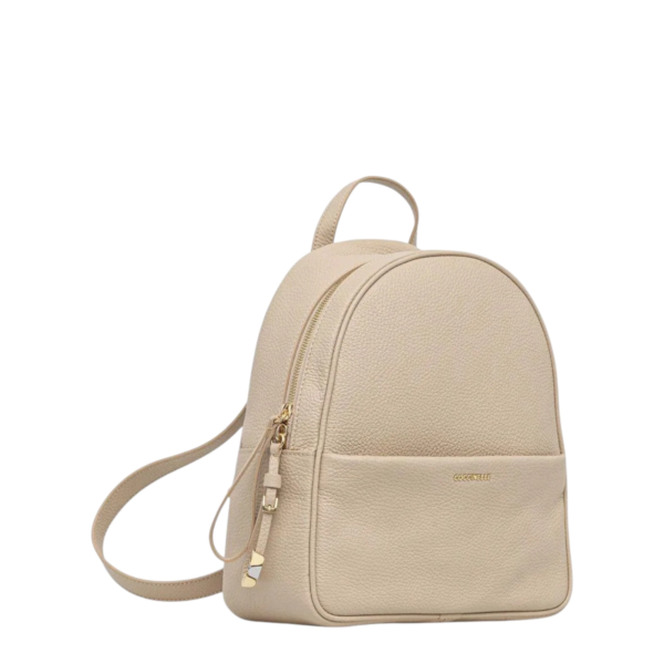 Coccinelle - Γυναικείο Σακίδιο Πλάτης Nory Backpack E1U45140201-N64 Μπεζ E1U45140201-N64