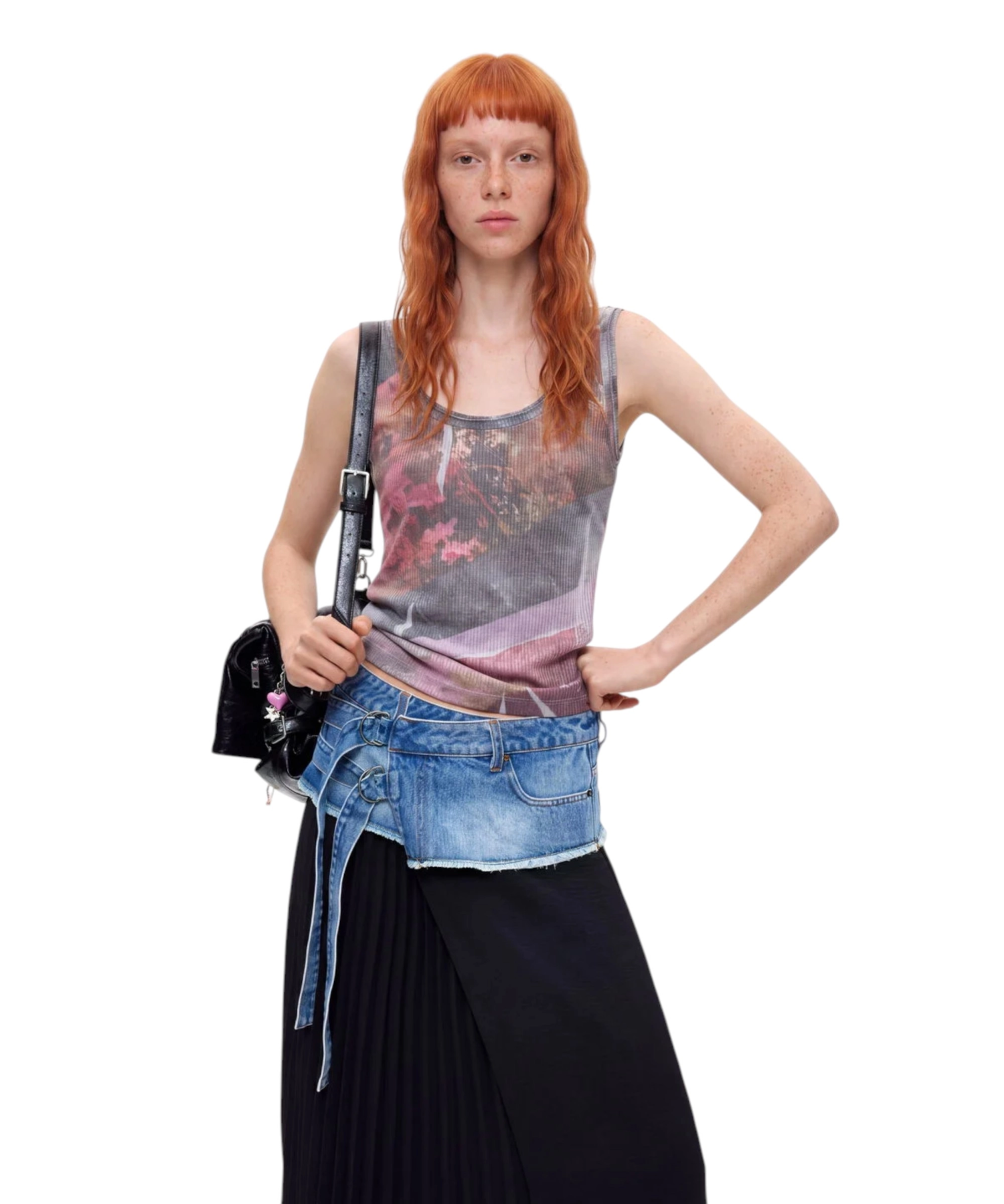 Desigual – Γυναικεία Μακριά Φούστα College 26WWFD01-5053 ΜαύροΜπλε (3) Desigual - Γυναικεία Μακριά Φούστα College 26WWFD01-5053 Μαύρο/Μπλε 26WWFD01-5053