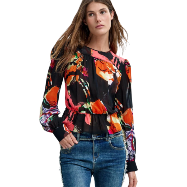 Desigual - Γυναικεία Μπλούζα Galaxia M. C. Lacroix 26WWBW02-9019 Πολύχρωμο