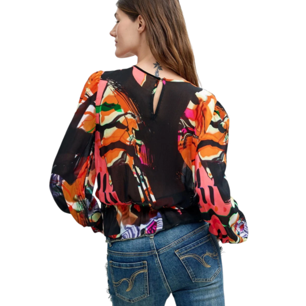 Desigual - Γυναικεία Μπλούζα Galaxia M. C. Lacroix 26WWBW02-9019 Πολύχρωμο 26WWBW02-9019