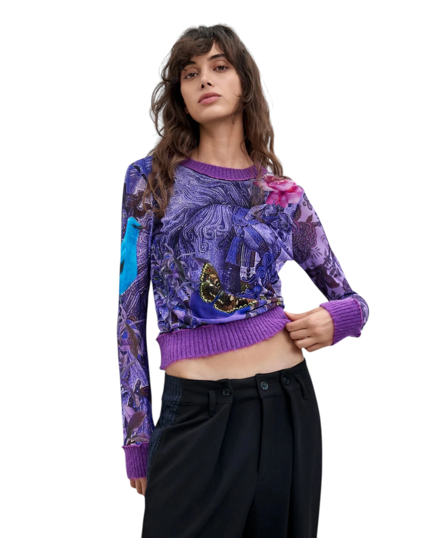 Desigual - Γυναικεία Μπλούζα Horse M. C. Lacroix 26WWTK60-3048 Λιλά (1) Desigual - Γυναικεία Μπλούζα Horse M. C. Lacroix 26WWTK60-3048 Λιλά 26WWTK60-3048