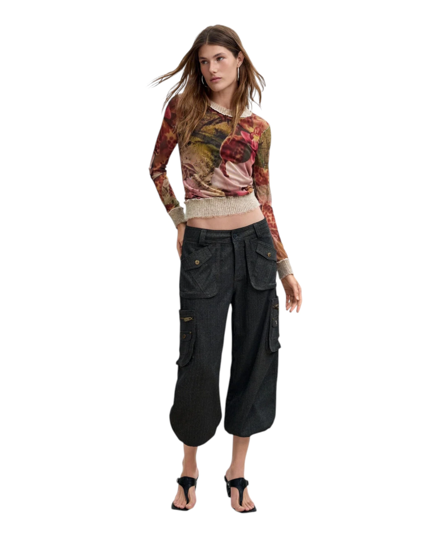 Desigual – Γυναικεία Μπλούζα Orchids 26WWTK22-6004 Πολύχρωμο (2) Desigual - Γυναικεία Μπλούζα Orchids 26WWTK22-6004 Πολύχρωμο 26WWTK22-6004