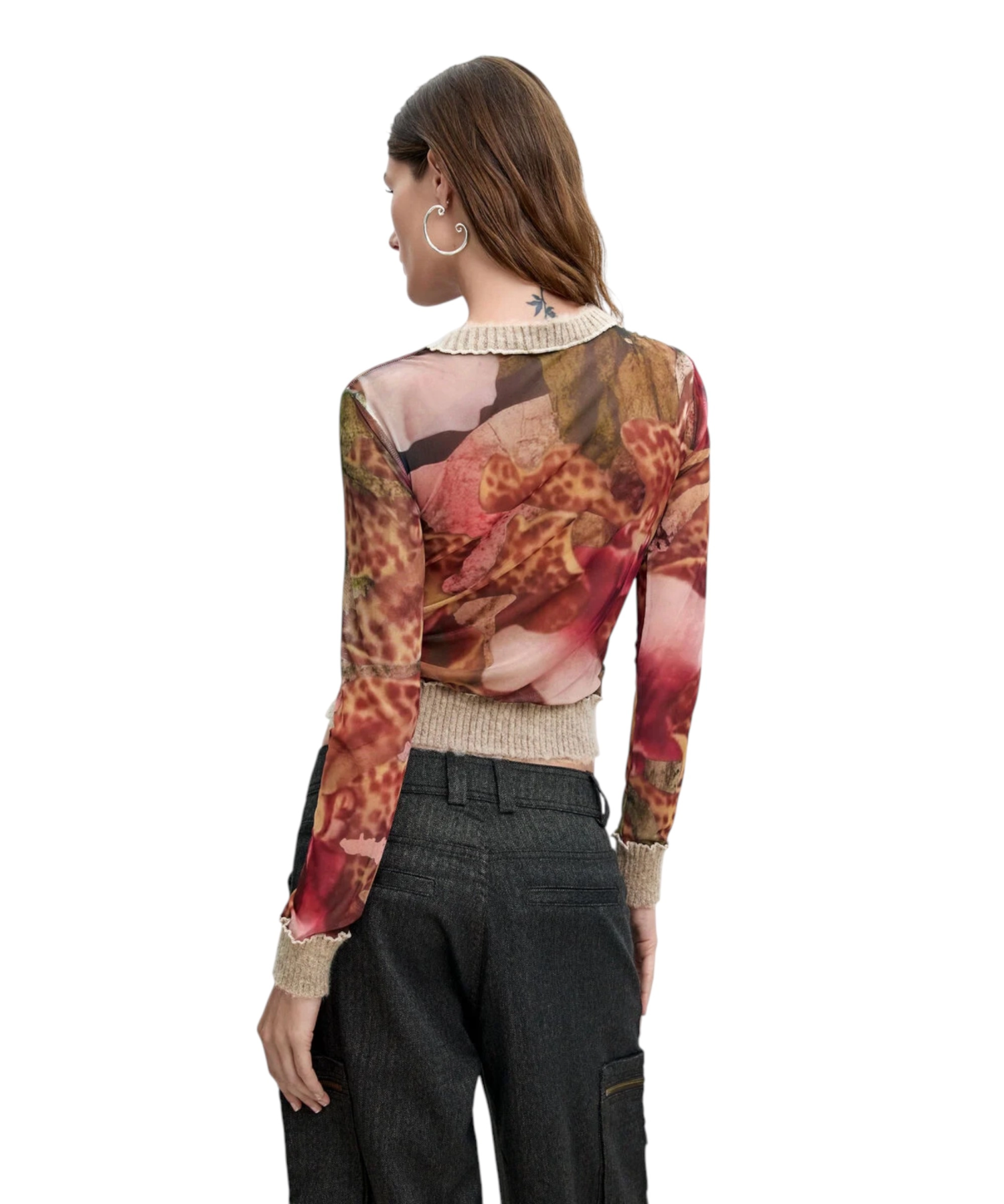 Desigual – Γυναικεία Μπλούζα Orchids 26WWTK22-6004 Πολύχρωμο (4) Desigual - Γυναικεία Μπλούζα Orchids 26WWTK22-6004 Πολύχρωμο 26WWTK22-6004