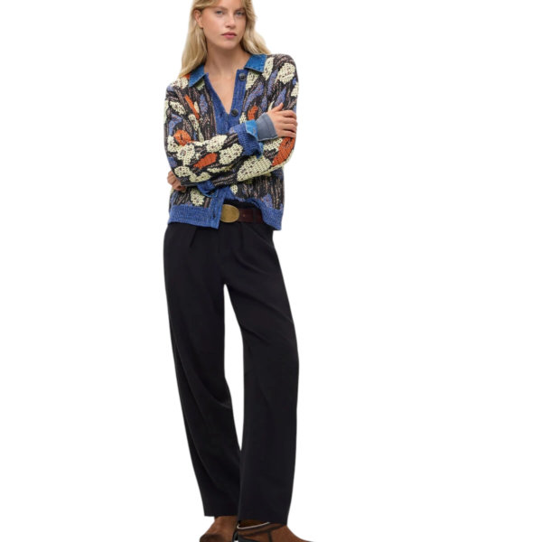 Desigual - Γυναικεία Πλεκτή Ζακέτα Vinil 26WWJF47-5008 Πολύχρωμο 26WWJF47-5008