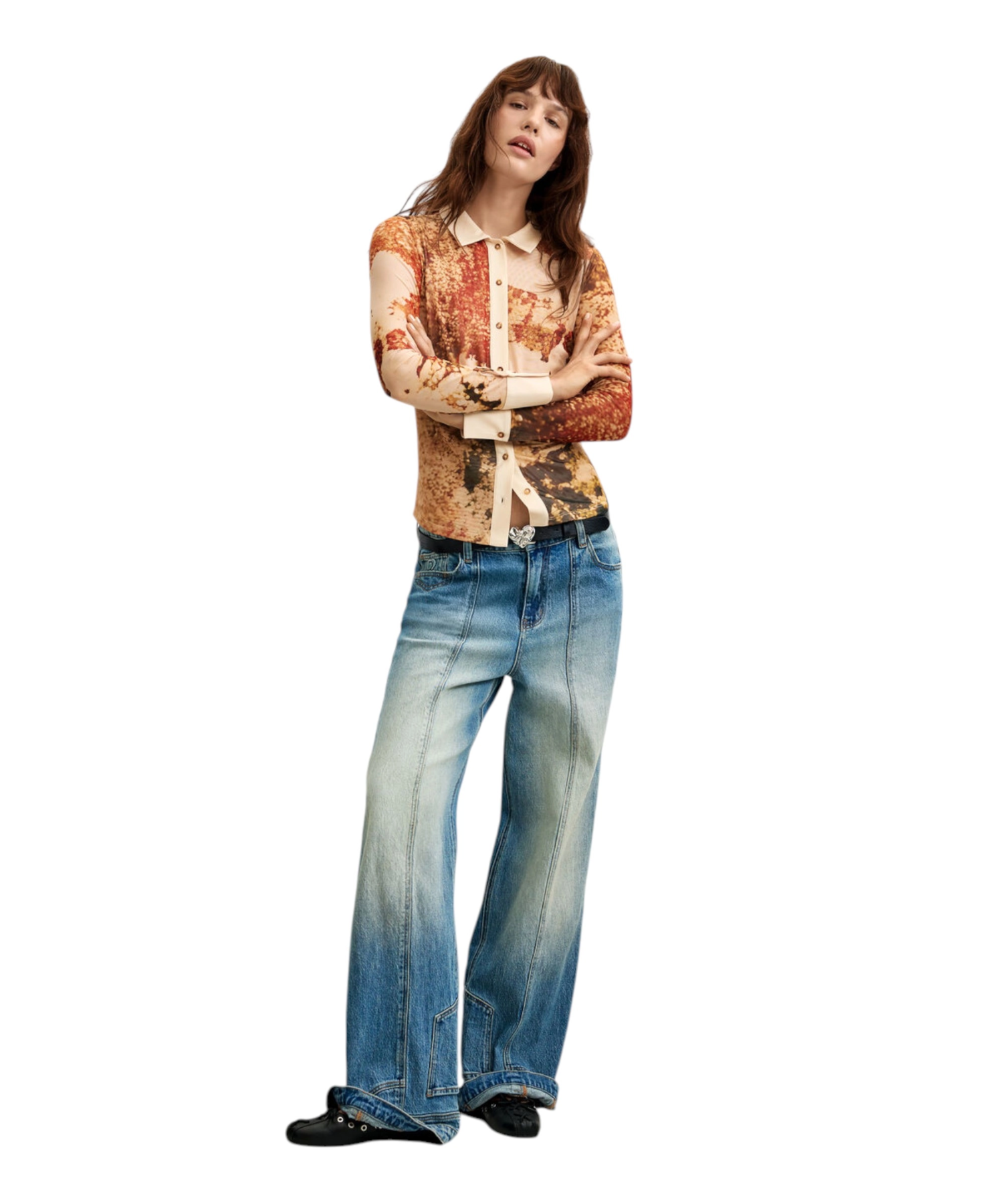 Desigual – Γυναικεία Πλεκτή Μπλούζα Atenas 26WWTK23-6004 Πολύχρωμο (2) Desigual - Γυναικεία Πλεκτή Μπλούζα Atenas 26WWTK23-6004 Πολύχρωμο 26WWTK23-6004