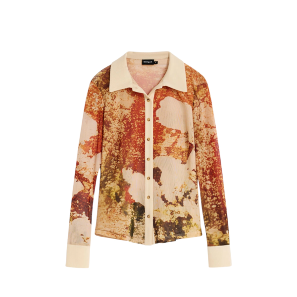 Desigual - Γυναικεία Πλεκτή Μπλούζα Atenas 26WWTK23-6004 Πολύχρωμο 26WWTK23-6004
