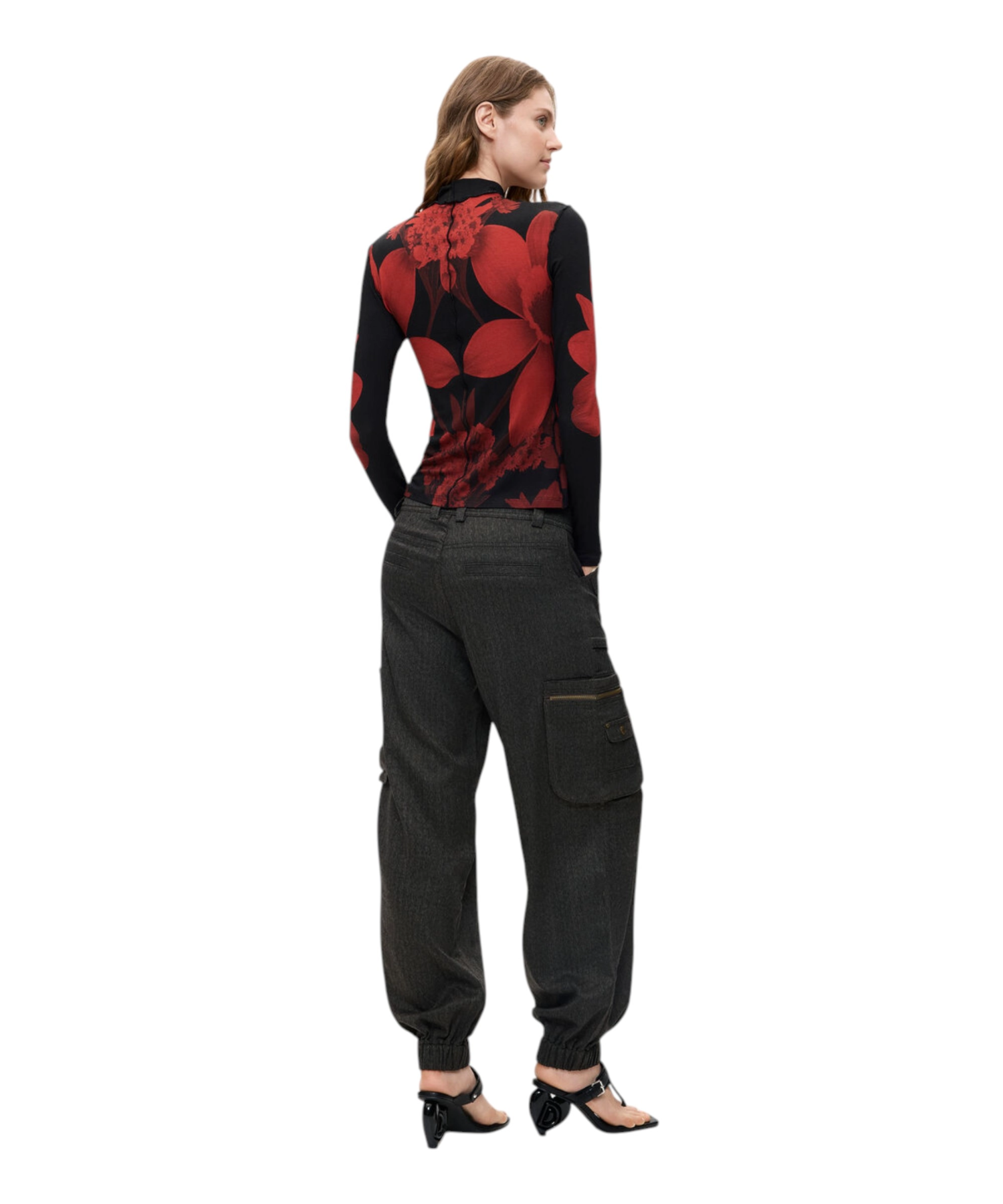 Desigual – Γυναικεία Πλεκτή Μπλούζα Sendai 26WWTK54-2000 ΜαύροΚόκκινο (4) Desigual - Γυναικεία Πλεκτή Μπλούζα Sendai 26WWTK54-2000 Μαύρο/Κόκκινο 26WWTK54-2000